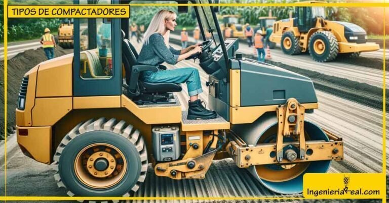 Tipo de compactadores adecuados en las obras