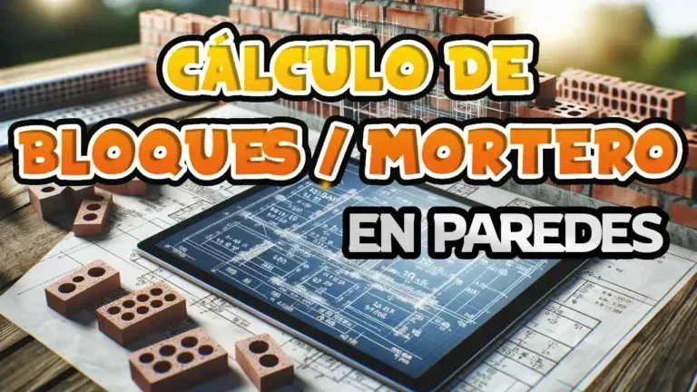 Cuántos bloques lleva un metro cuadrado: cálculo y mortero