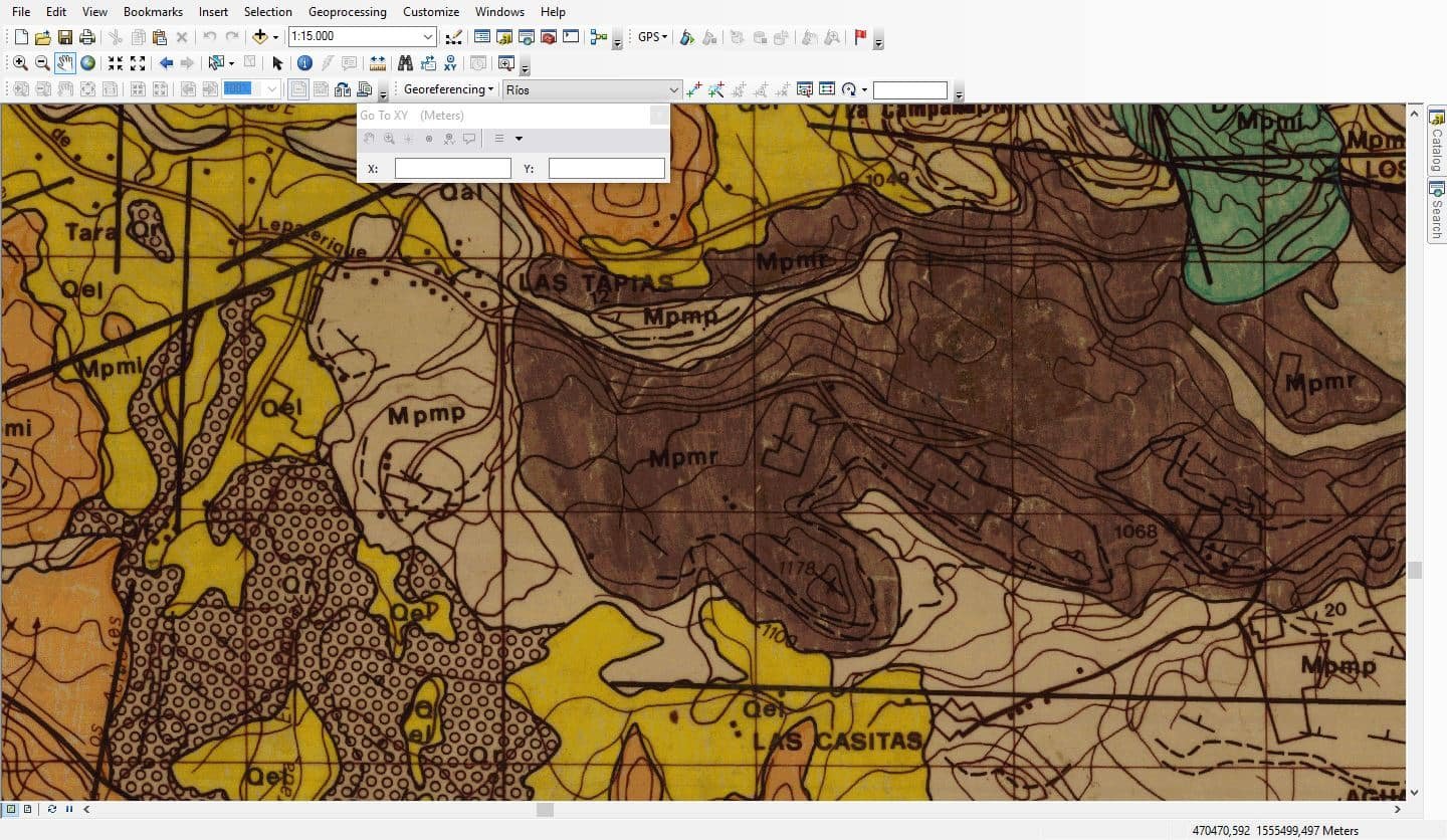 Cómo ingresar coordenada UTM en ArcGis coordenadas utm arcgis