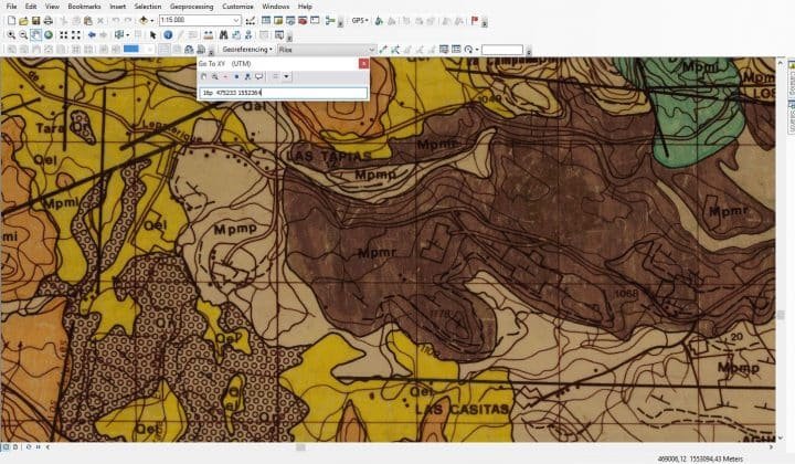 Cómo ingresar coordenada UTM en ArcGis coordenadas utm arcgis