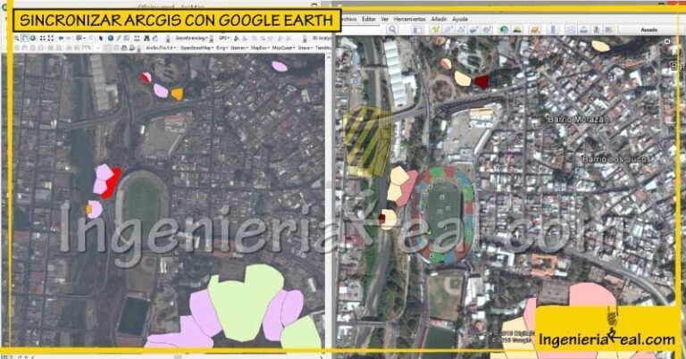 Cómo sincronizar ArcGis con Google Earth
