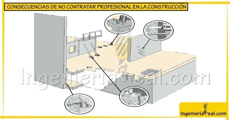 Consecuencias de no contratar un profesional en la construcción