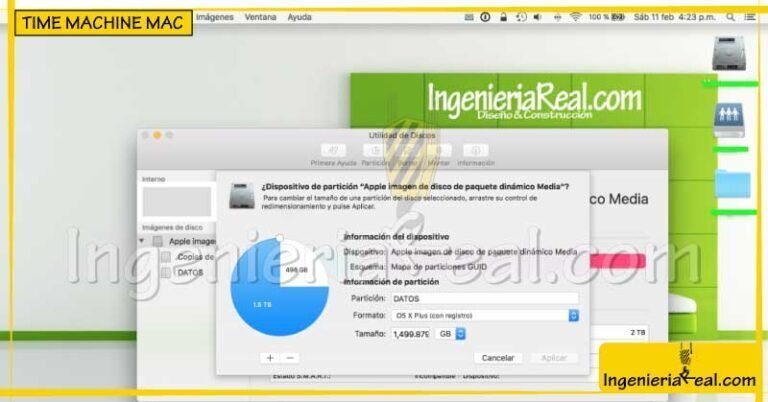 Limitar espacio en Time Capsule para respaldo Time Machine
