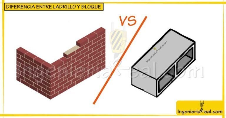 ¿Construir con ladrillos o con bloques de concreto?