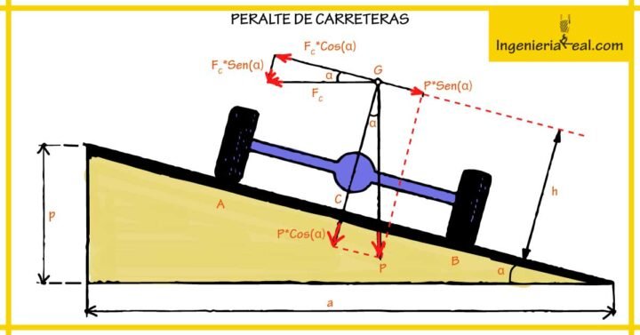 Peralte de carreteras