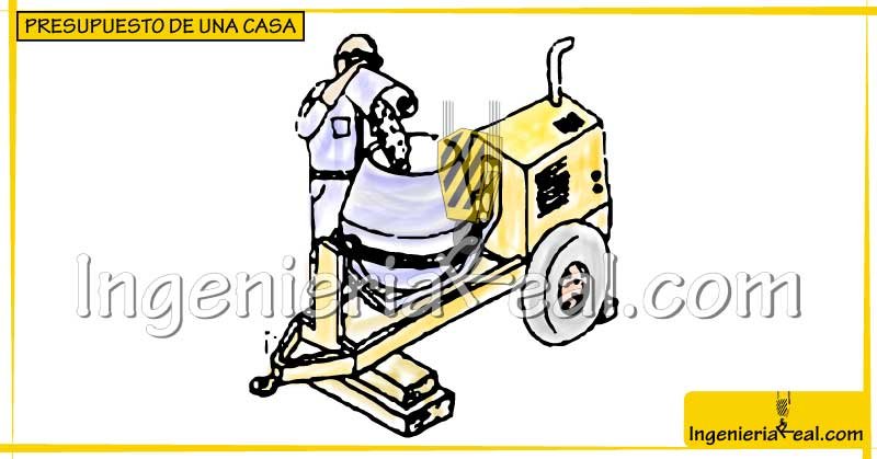 PRESUPUESTO DE UNA CASA