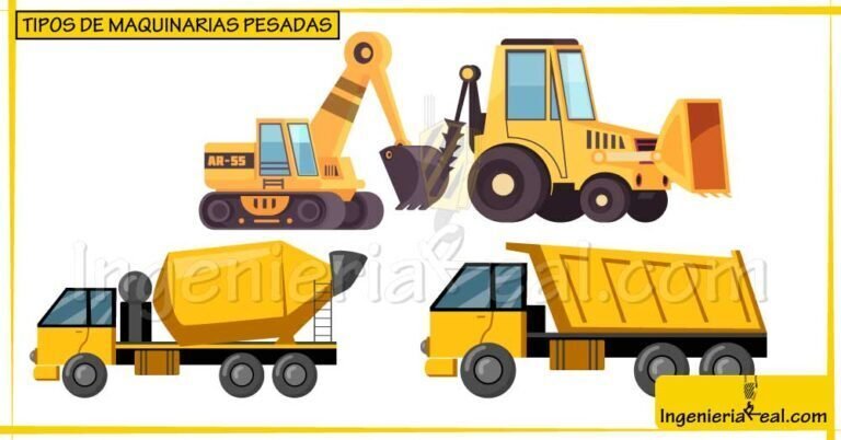 Tipos de maquinarias en la construcción de obras civiles