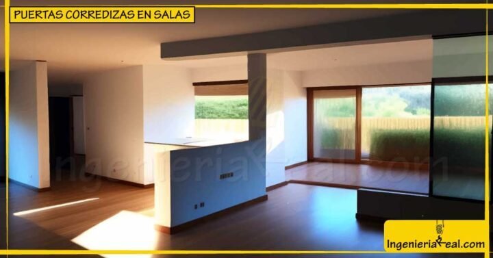 PUERTAS CORREDIZAS EN SALAS