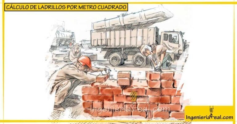 Cálculo de ladrillos por m²: fórmula y calculadora