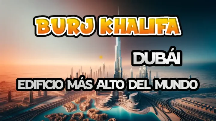 BURJ KHALIFA EL EDIFICIO MÁS ALTO DEL MUNDO, UBICADO EN DUBÁI