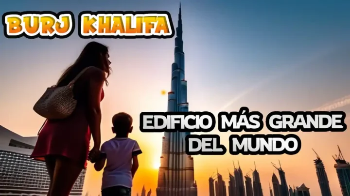 EL EDIFICIO MÁS GRANDE DEL MUNDO - EL BURJ KHALIFA EN DUBÁI 2024