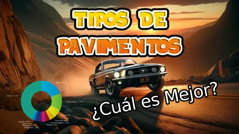 Tipos de pavimentos y sus comparativas