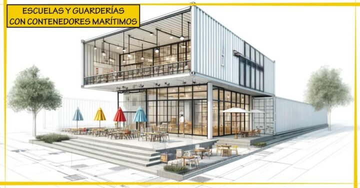 ESCUELAS Y GUARDERÍAS CON CONTENEDORES MARÍTIMOS