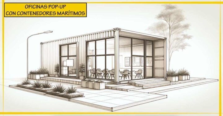 OFICINAS POP-UP CON CONTENEDORES MARÍTIMOS