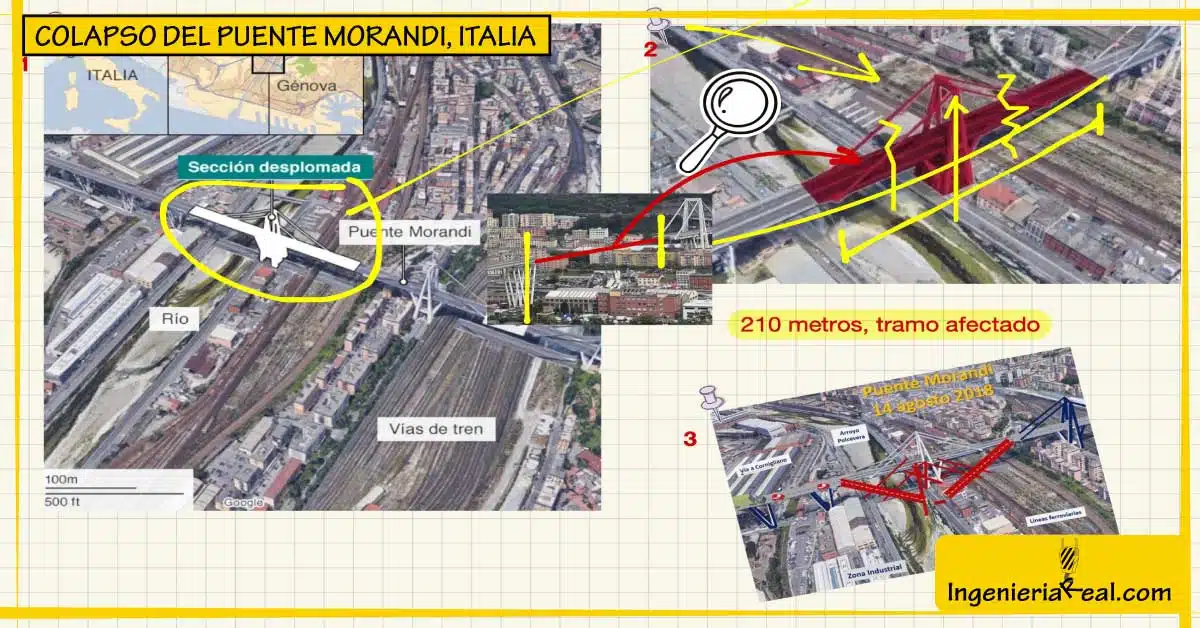 PUENTE MORANDI EN ITALIA