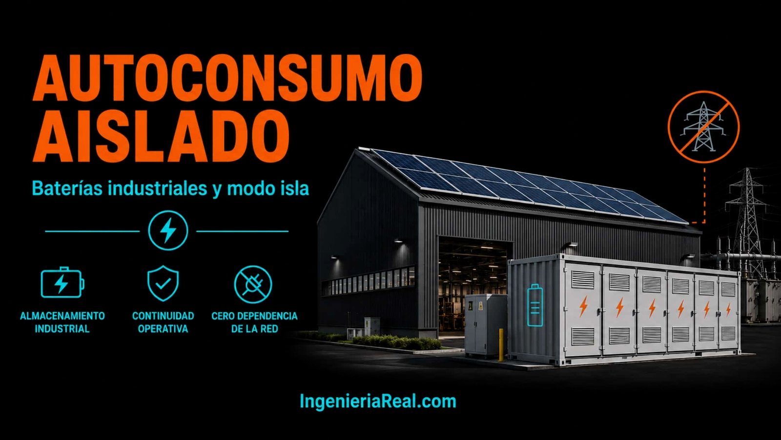 AUTOCONSUMO AISLADO CON ALMACENAMIENTO