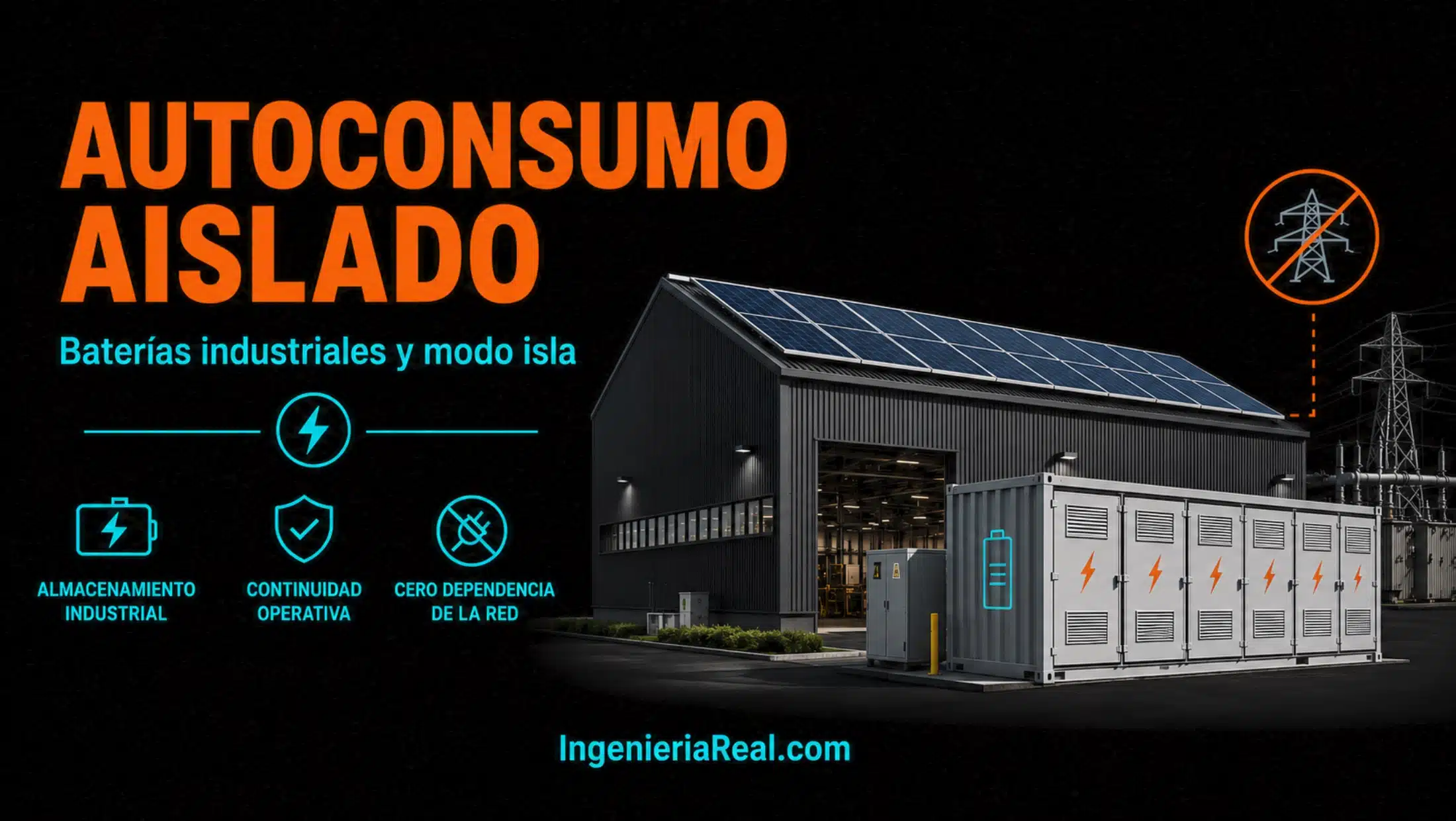 AUTOCONSUMO AISLADO CON ALMACENAMIENTO