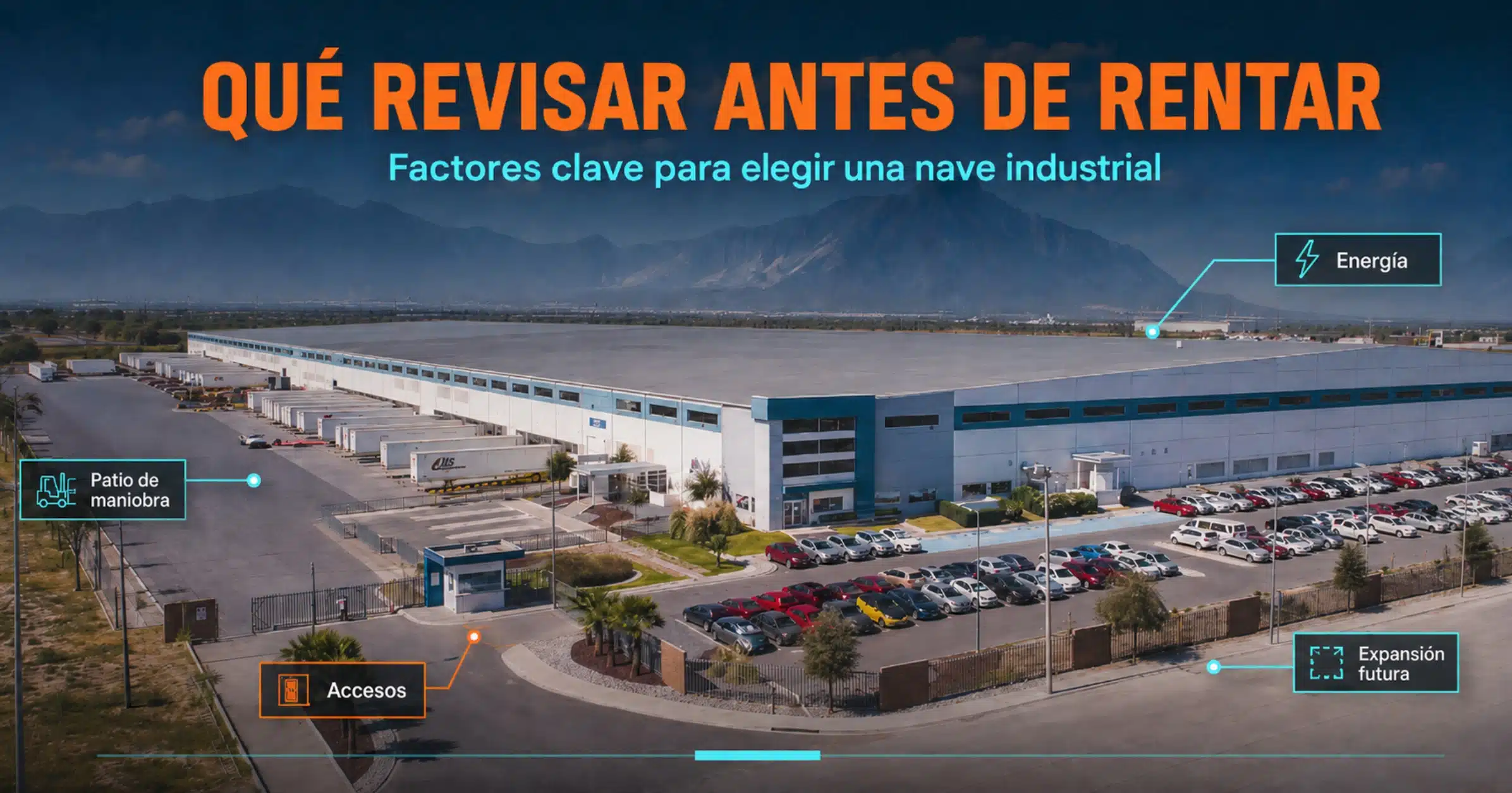 Naves industriales en México 2026 con infraestructura lista para operar