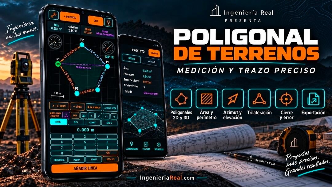 POLIGONAL DE TERRENOS para Android